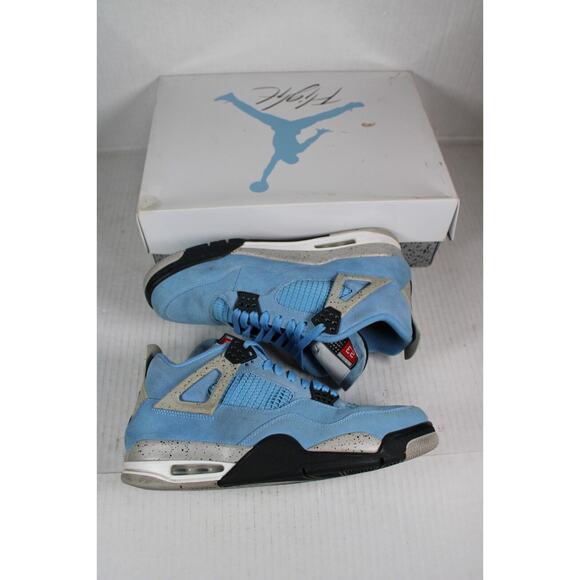 Air Jordan 4 CT8527-400 College Blue Retro Basketball Shoes size 11, W/ box main image 12